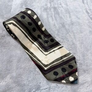 Paul Rodon The Collection Mens Geometric Dot Silk Blend Neck Tie